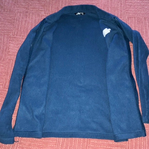 The North Face Navy Zip-Up fleece sweater / light jacket - Picture 10 of 13